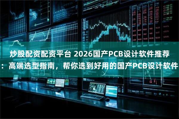 炒股配资配资平台 2026国产PCB设计软件推荐：高端选型指南，帮你选到好用的国产PCB设计软件